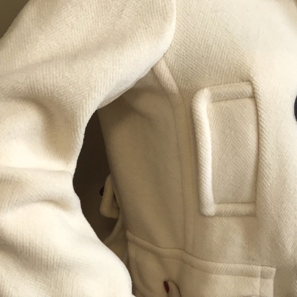 BURBERRY 100% PURE WOOL JACKET WITH 2-WAY ZIPPER, GUC - Picture 4 of 14